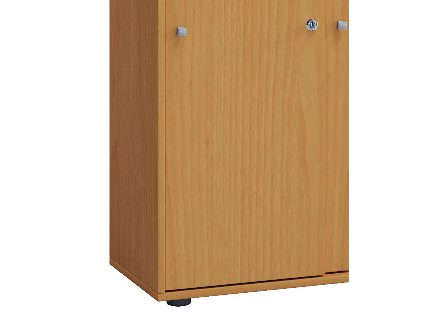 Office cabinet Lona Book W. 70 x H. 184 x D. 37 cm
