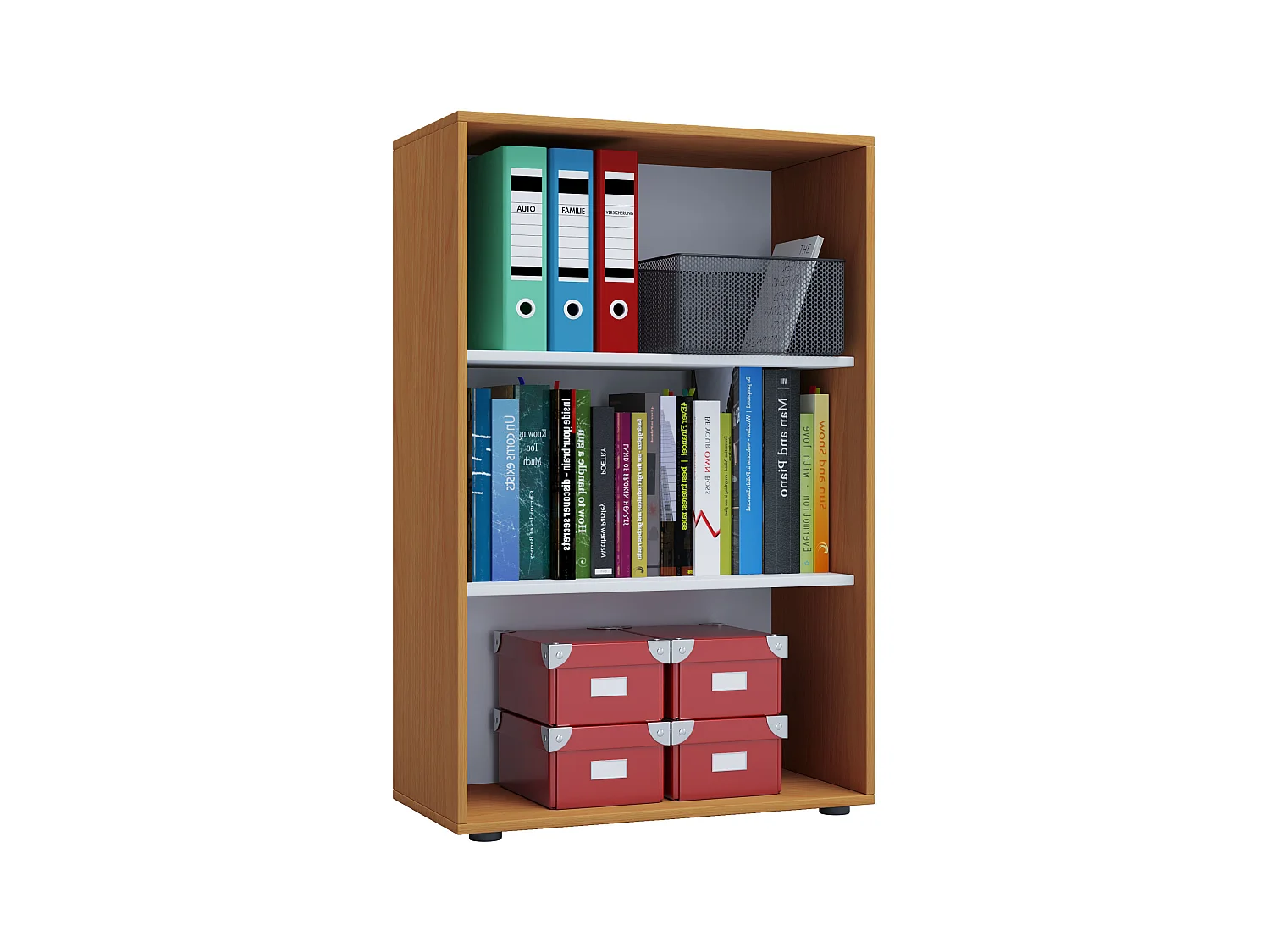 Office Shelf & Bookcase Lona Book W. 70 x H. 111 x D. 37 cm
