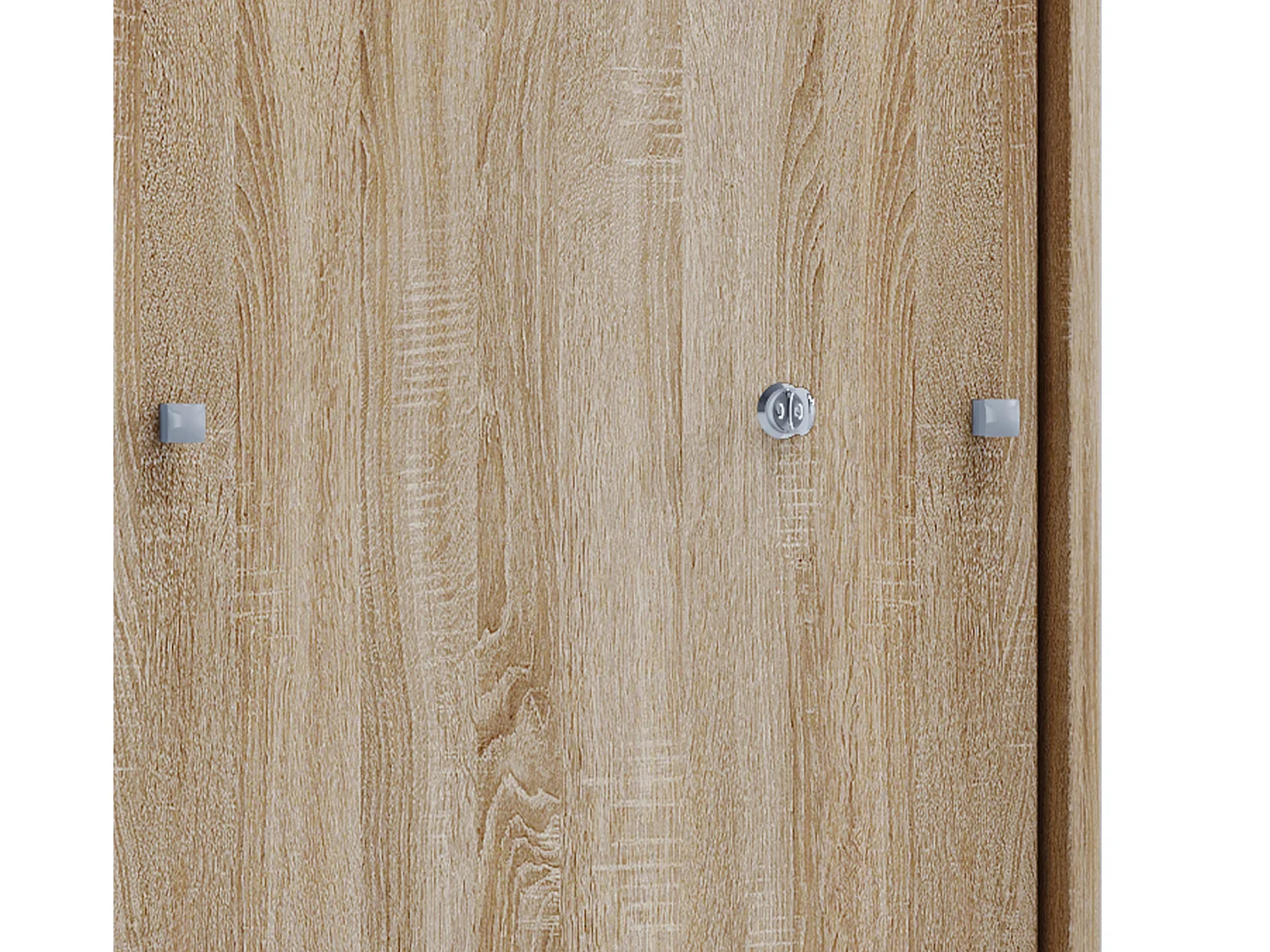 Office cabinet Lona Sonoma oak (Sägerau) W. 70 x H. 111 x D. 40 cm