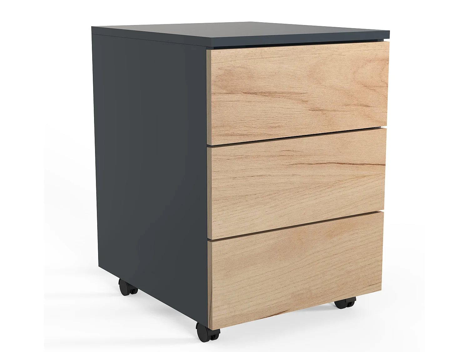 Roll Container Dalosa Anthracite / honey oak 0