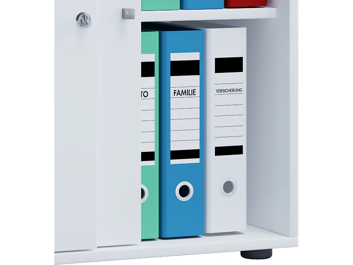 Office cabinet Lona White W. 70 x H. 73 x D. 37 cm