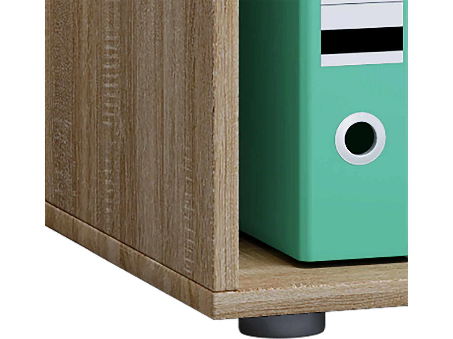 Office Shelf & Bookcase Lona Sonoma oak (Sägerau) W. 70 x H. 74 x D. 37 cm