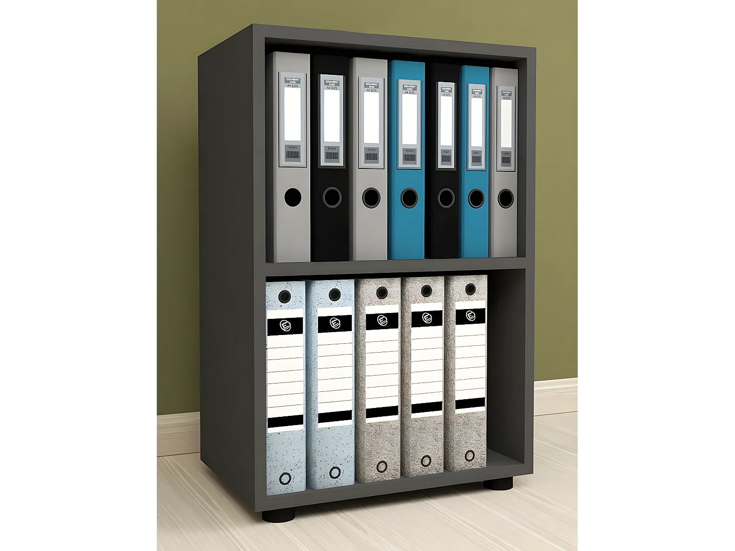 Drewno Office Shelf File Shelf Ulas 2f