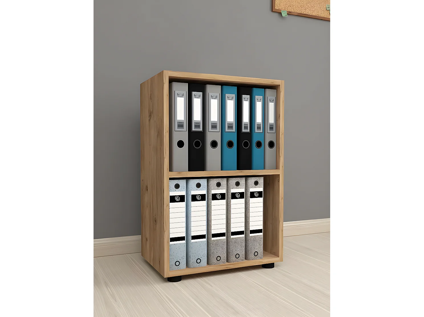 Drewno Office Shelf File Shelf Ulas 2f