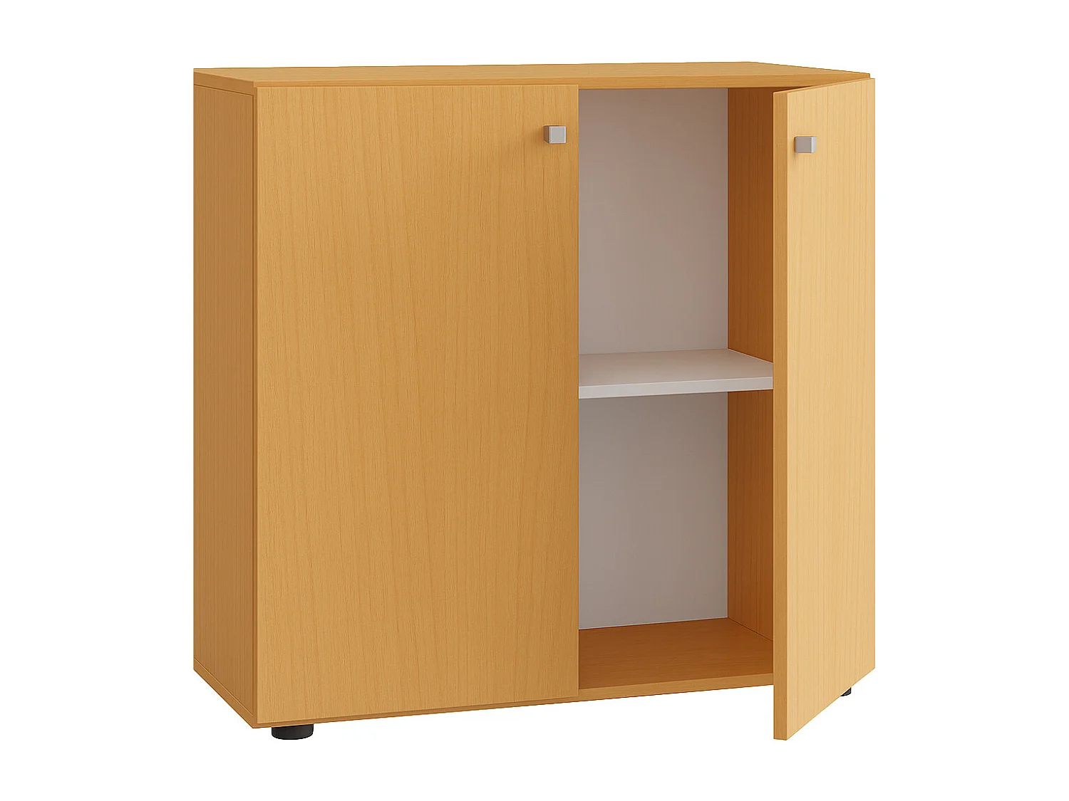 Büroschrank Bücher Ordner Aktenschrank Lona 2fach