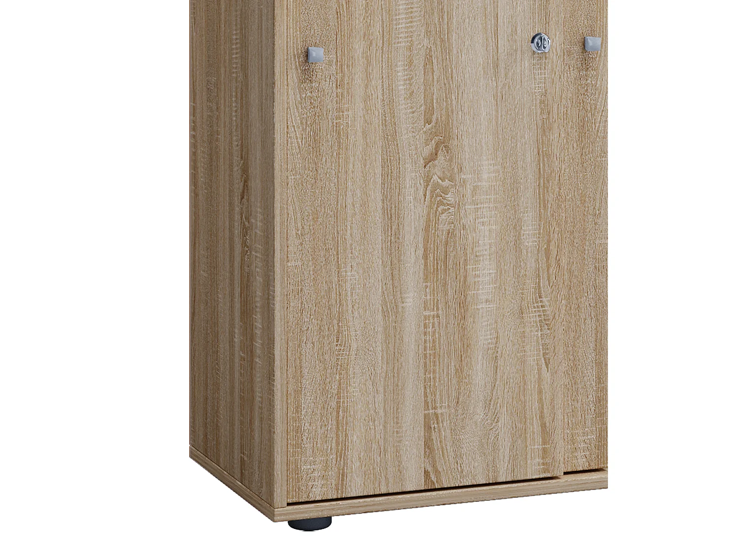 Office cabinet Lona Sonoma oak (Sägerau) W. 70 x H. 184 x D. 37 cm