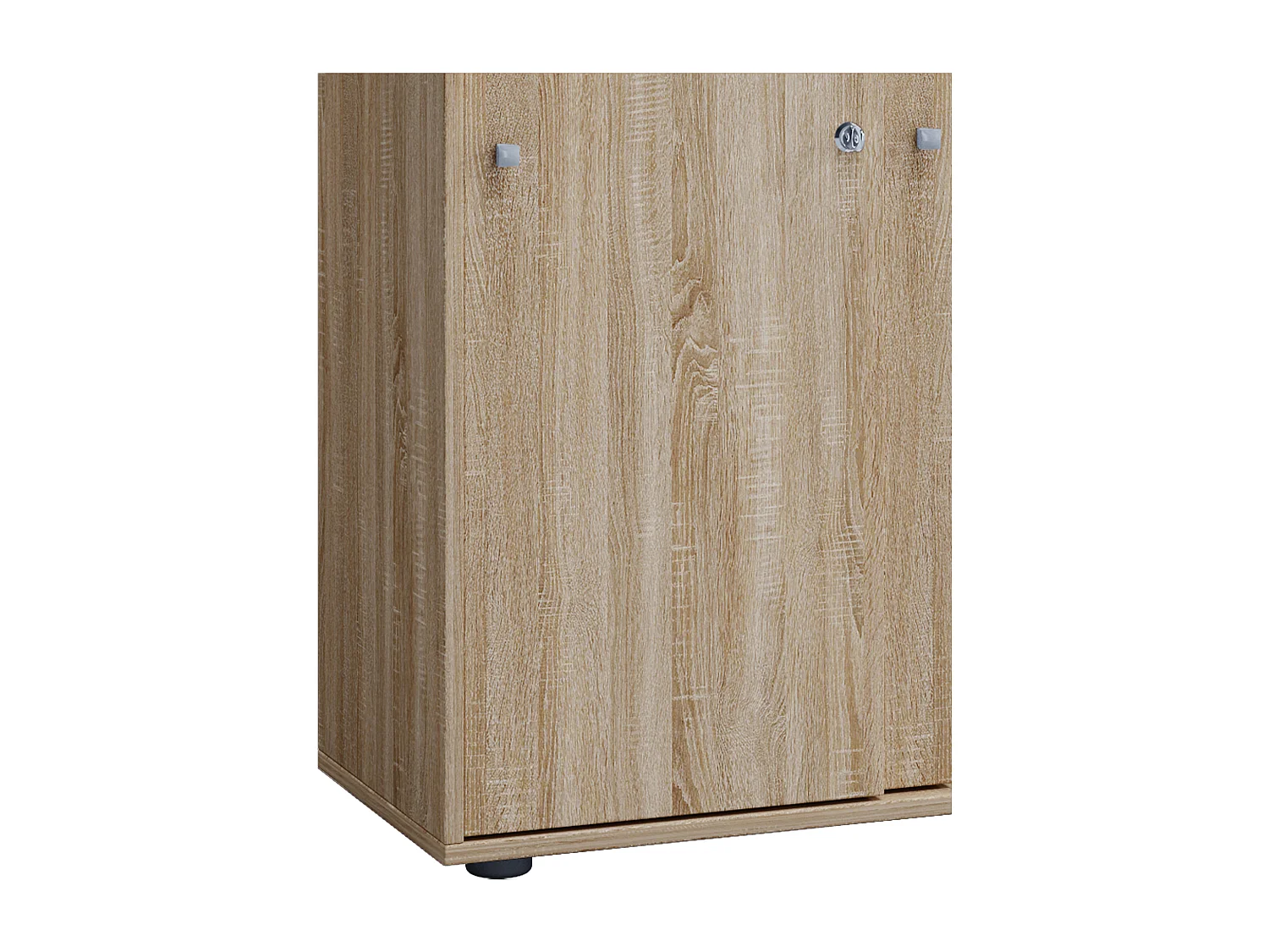 Office cabinet Lona Sonoma oak (Sägerau) W. 70 x H. 184 x D. 37 cm