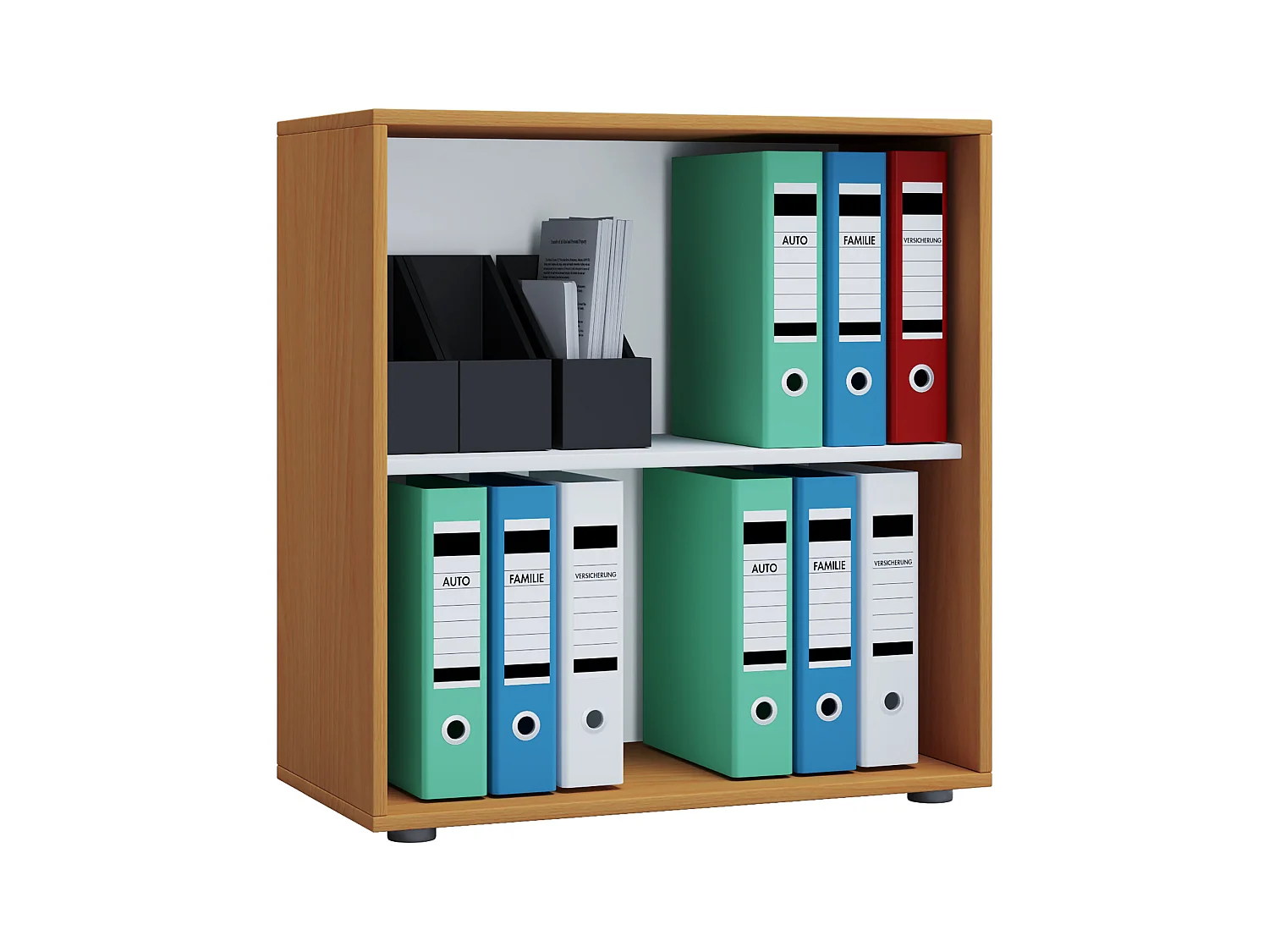 Office Shelf & Bookcase Lona Book W. 70 x H. 74 x D. 37 cm