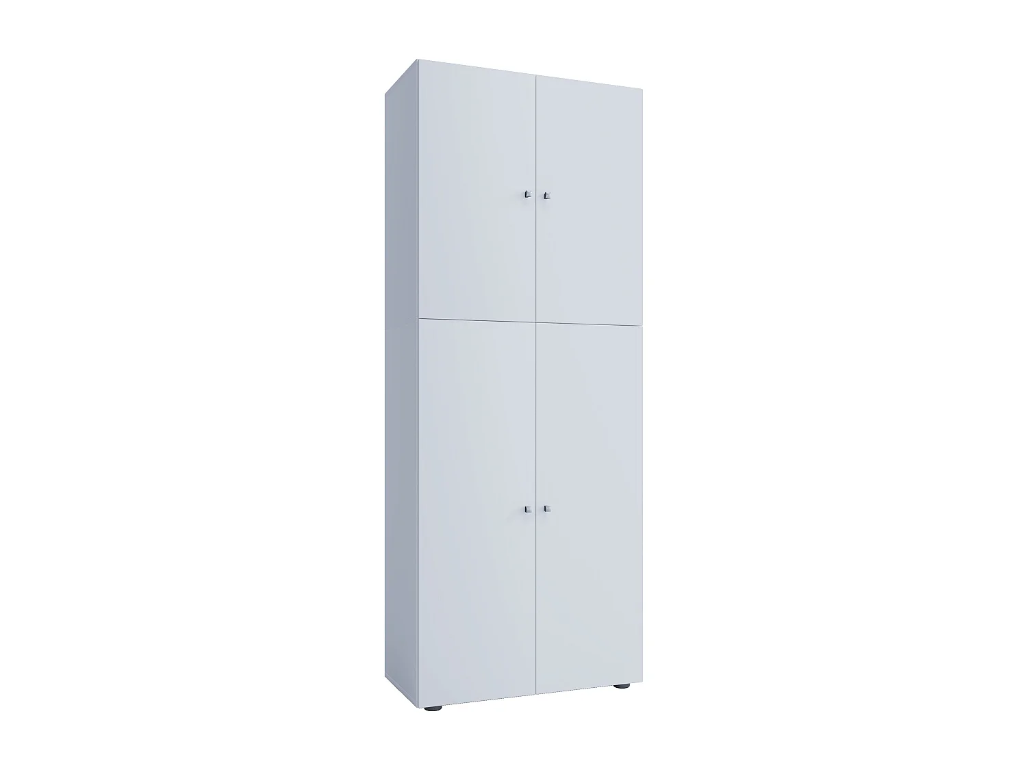 Lona Armoire de bureau, 4 portes, blanc.