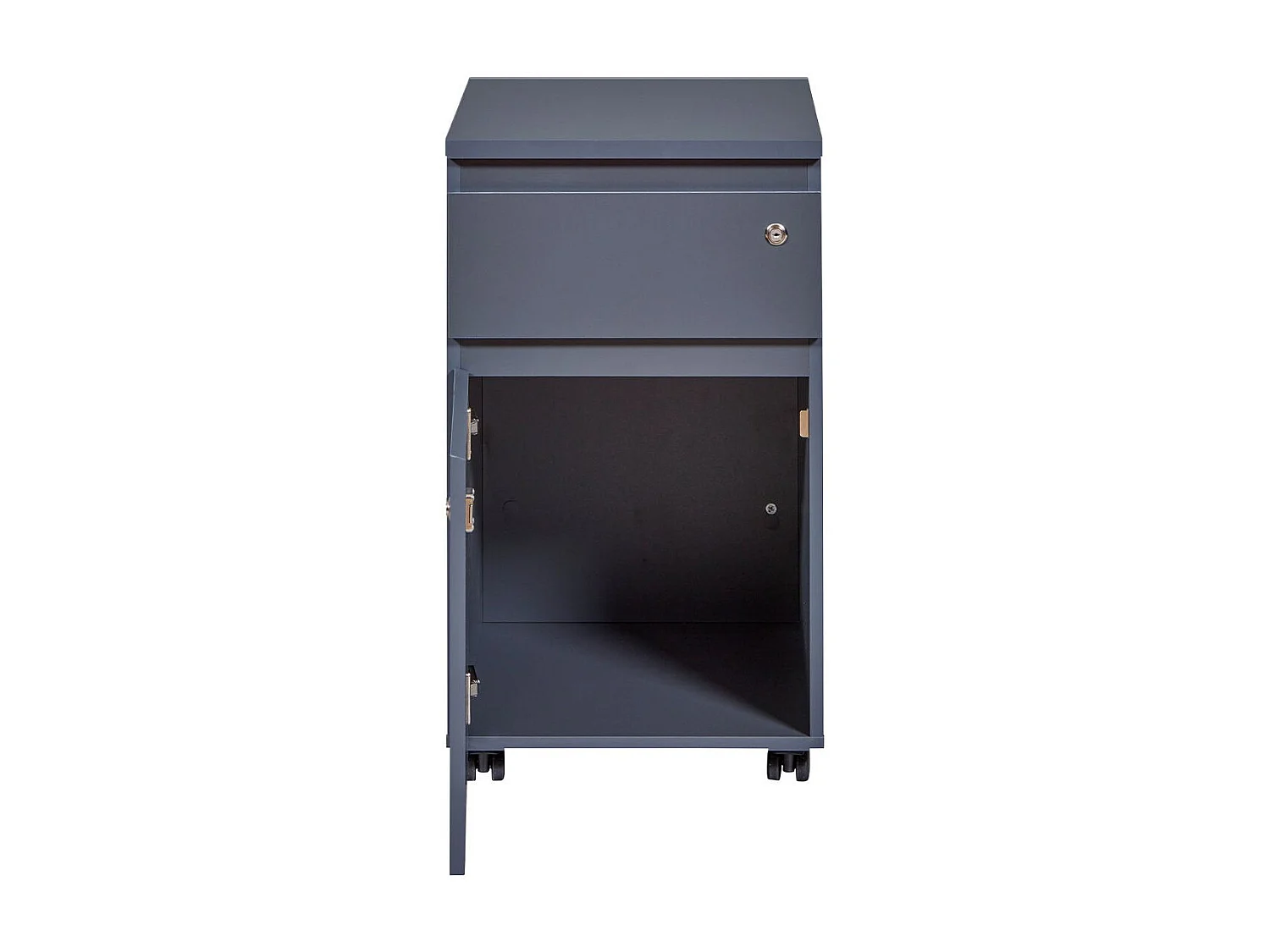 Caisson de Bureau à Roulettes "André" 76cm Gris