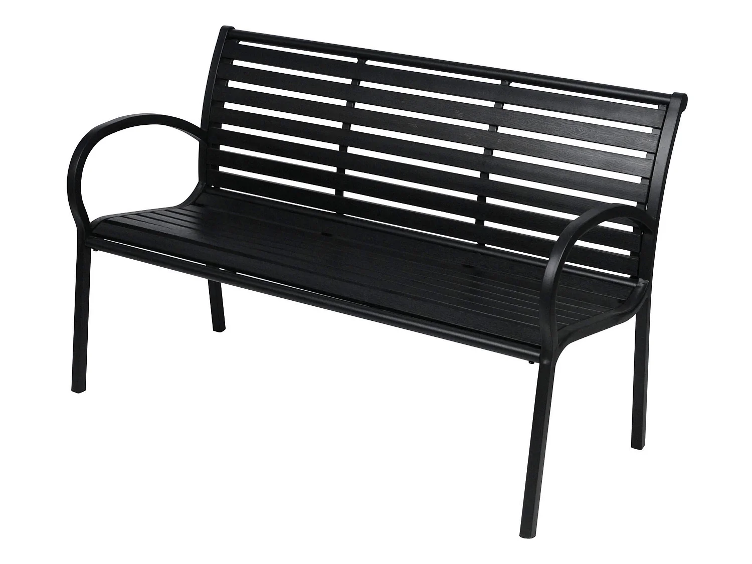 Kira Banc de jardin, noir, noir.