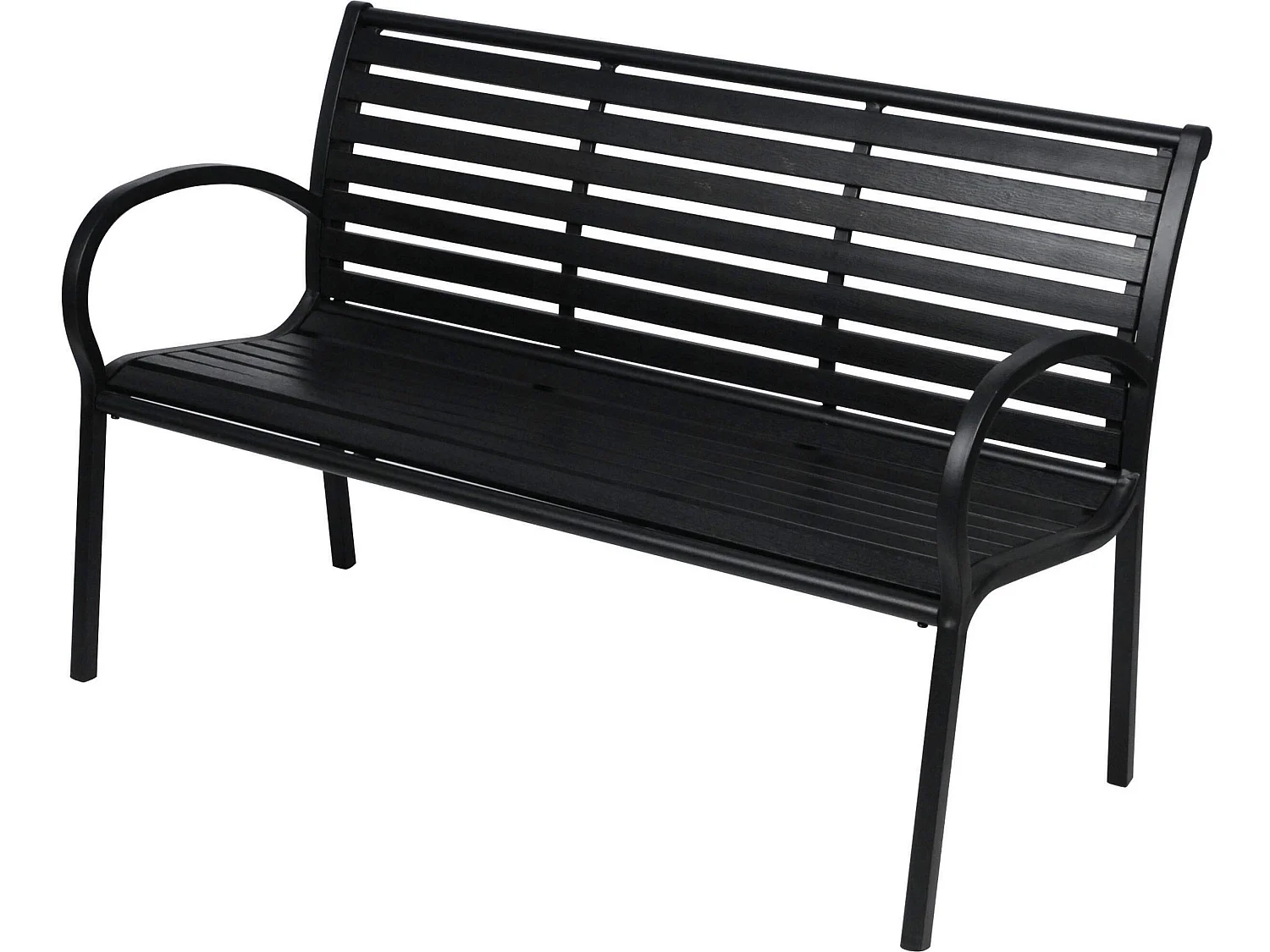 Kira Banc de jardin, noir, noir.