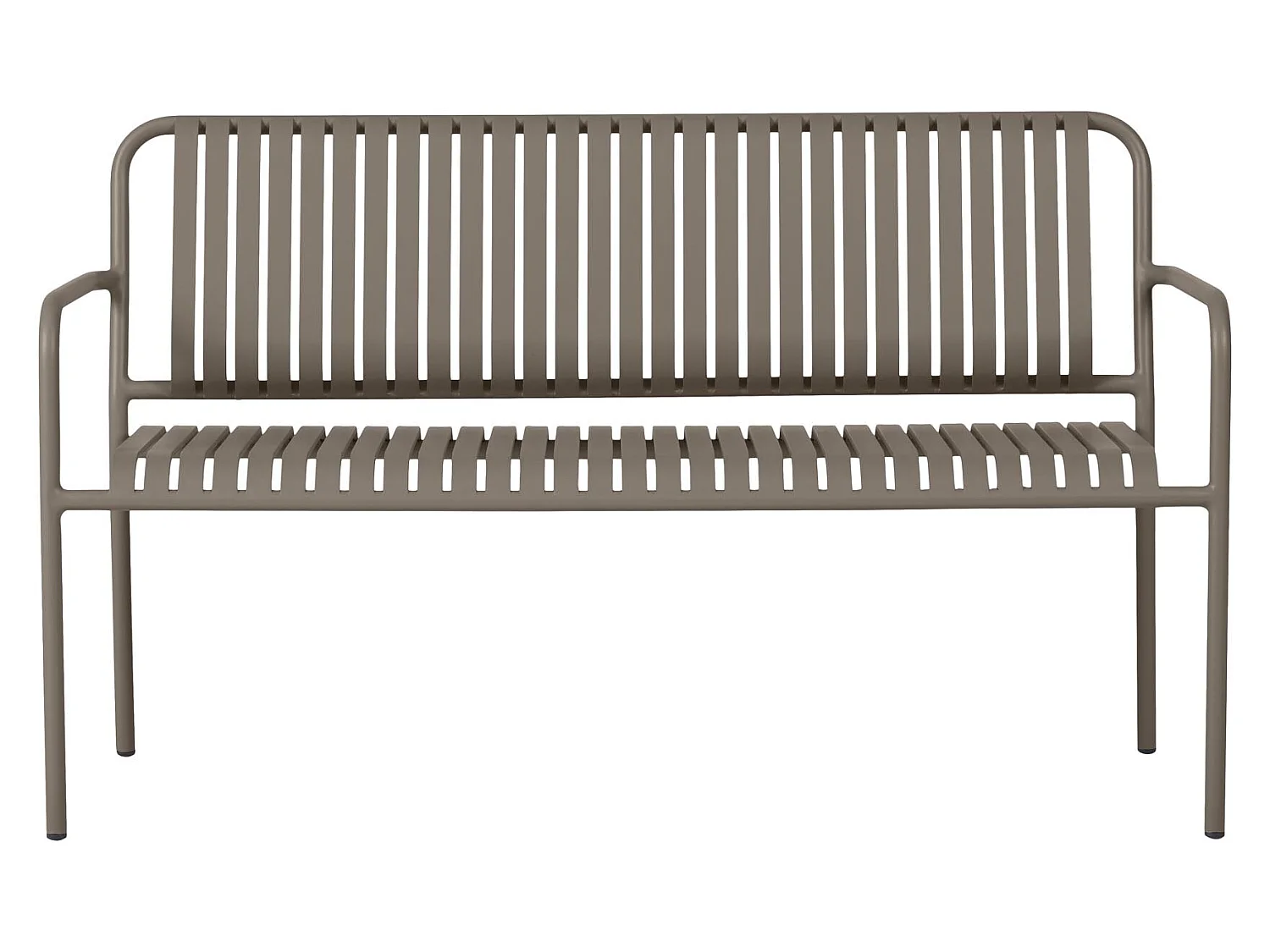 Stella banc de jardin noyer décor.