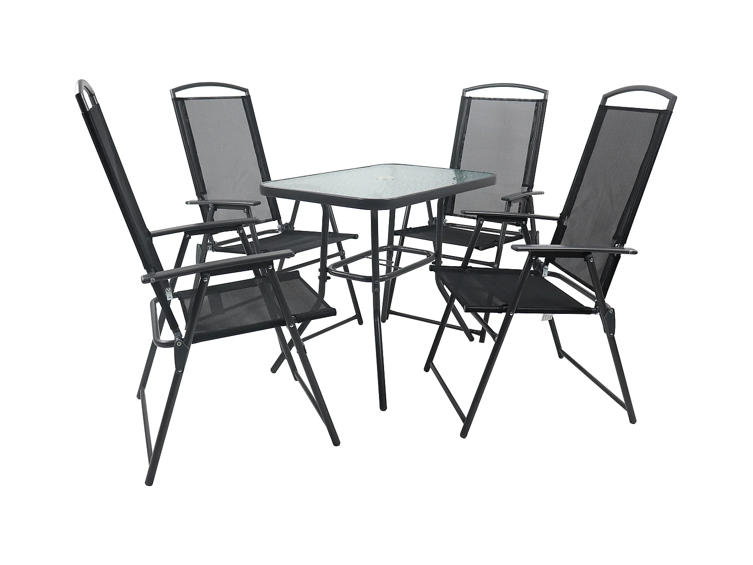 Zestaw mebli ogrodowych 80 Antracyt Zobacz wybór