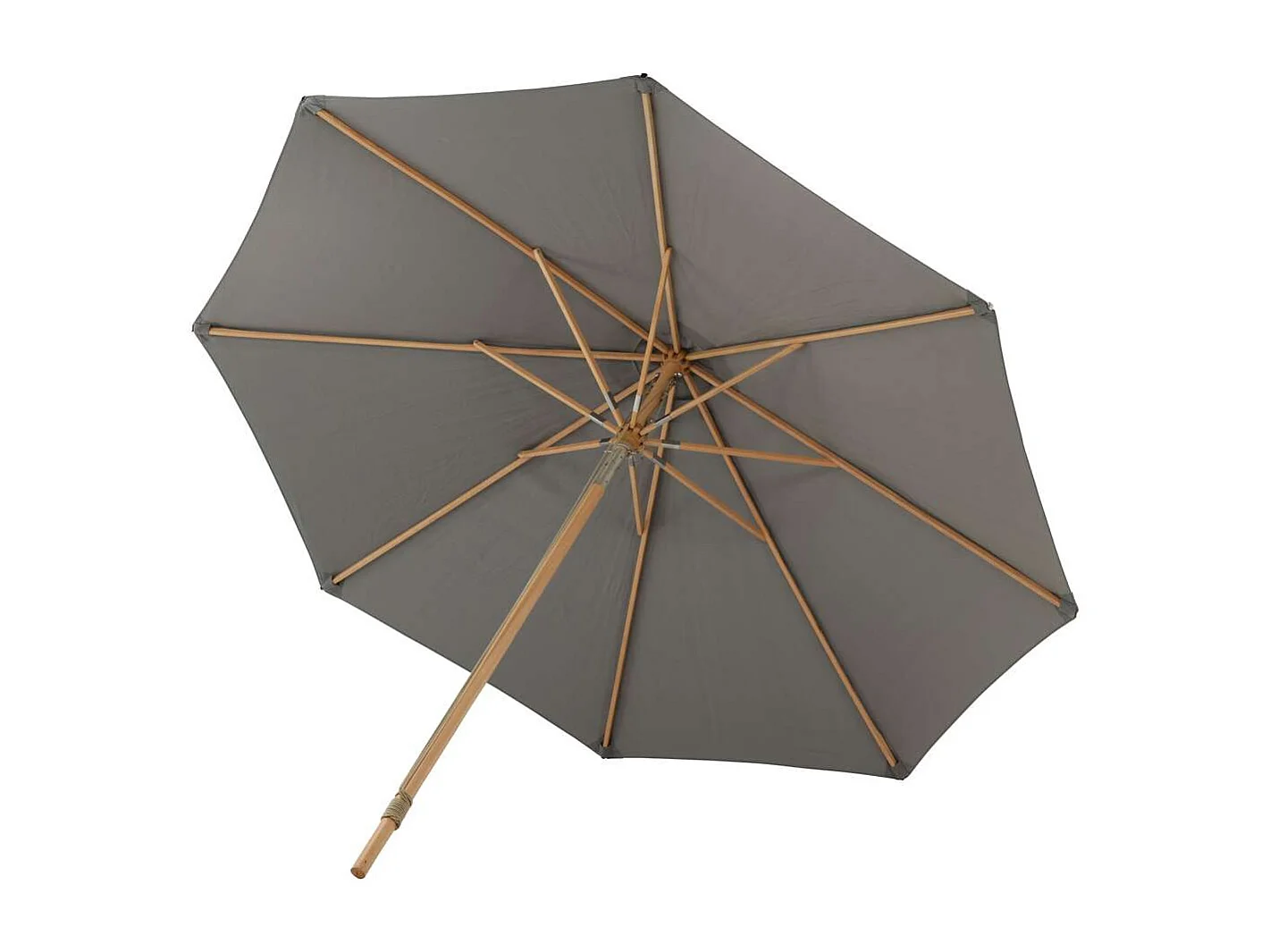 Parasol Inclinable en Bois "Nypo" 330cm Gris