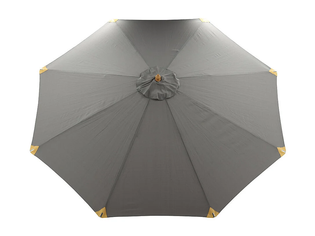 Parasol Inclinable en Bois "Nypo" 330cm Gri