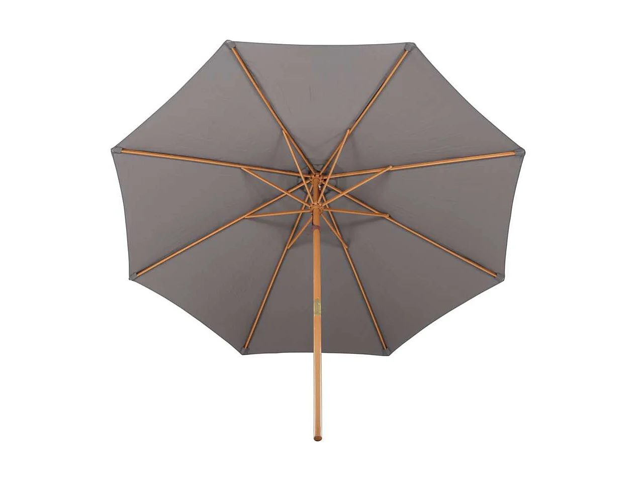Parasol en Bois "Ixos" 300cm Gris