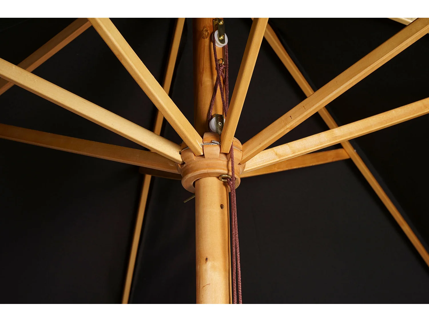 Naxos parasol zwart, natuur.