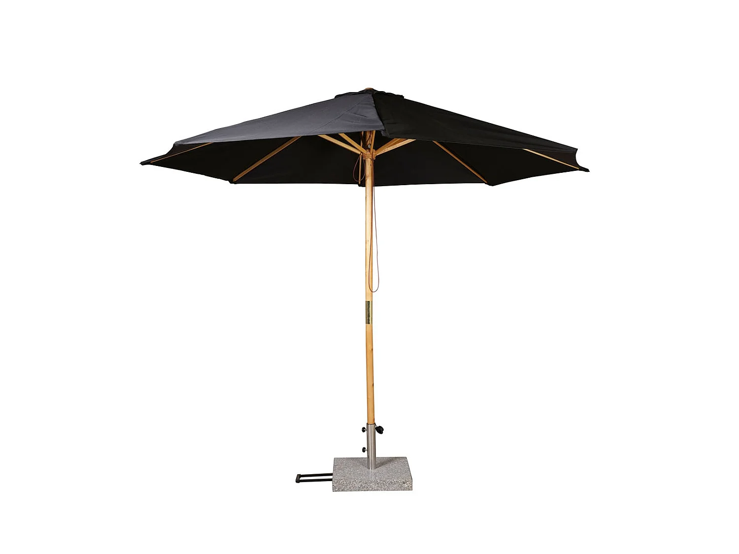 Naxos parasol zwart, natuur.