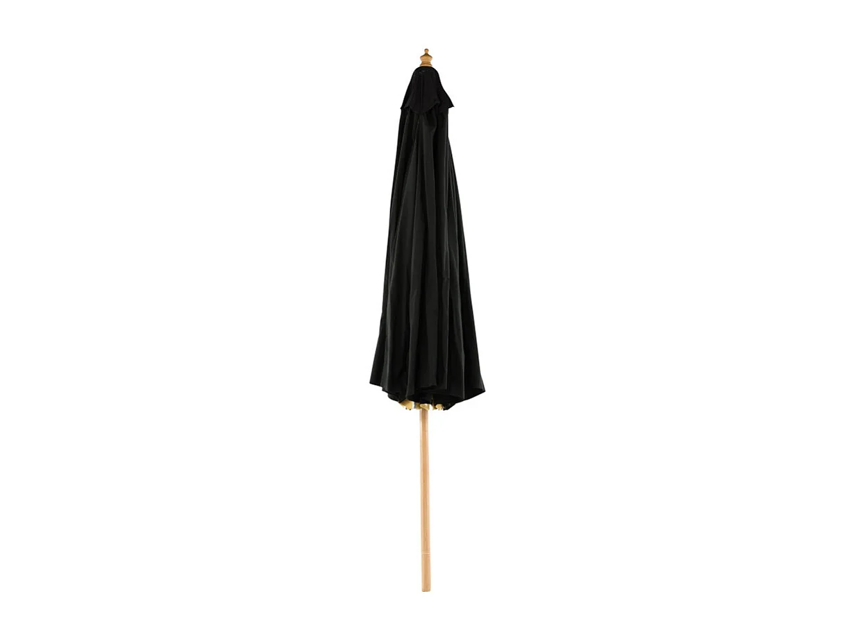 Parasol en Bois "Nypo" 330cm Noir