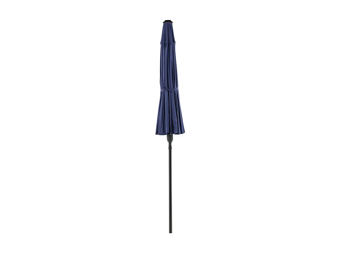 Palmetto parasol met kantelfunctie blauw.