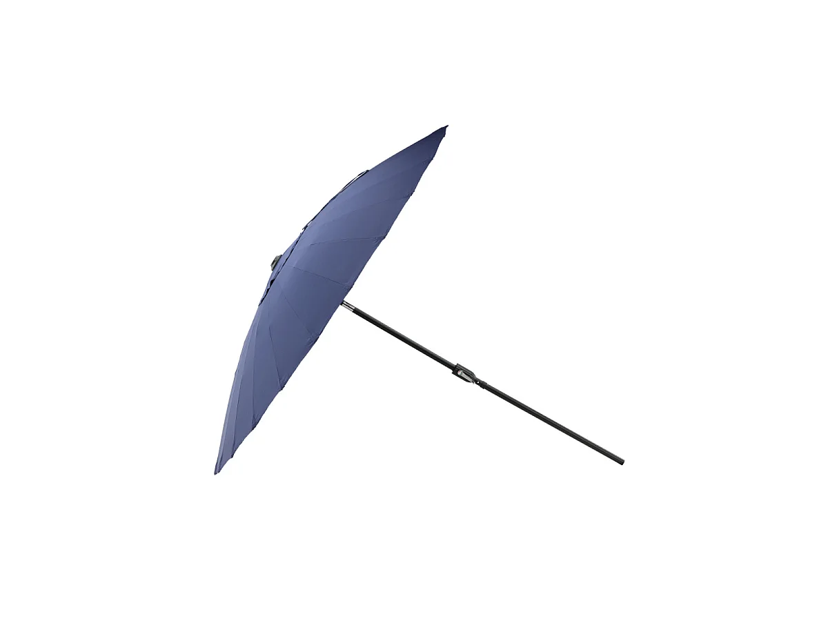 Palmetto parasol met kantelfunctie blauw.