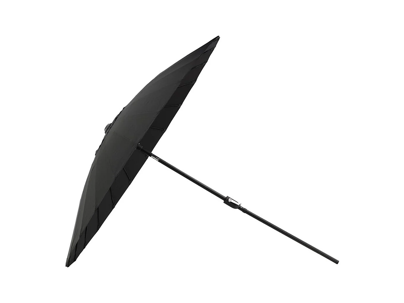 Parasol Design "Palmetto" 270cm Noir
