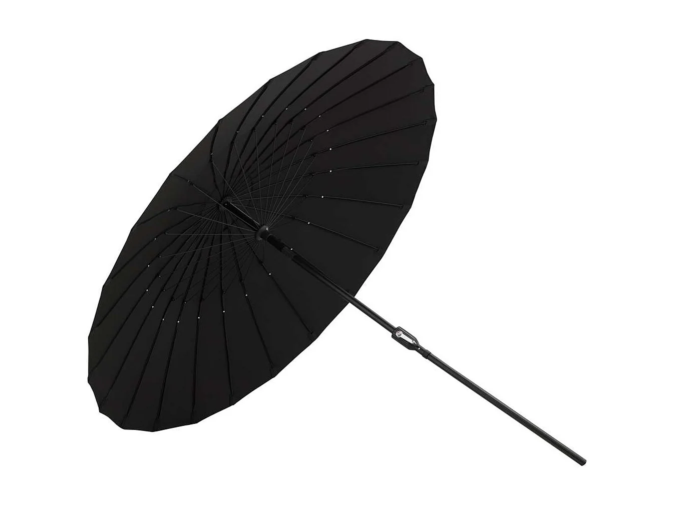 Parasol Design "Palmetto" 270cm Noir