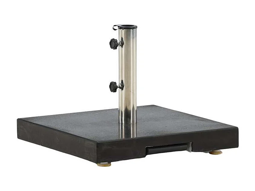 Stathera Sonnenschirm Fuß schwarz.