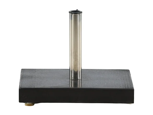 Pied de Parasol Carré en Granite "Stathera" 50cm Gri