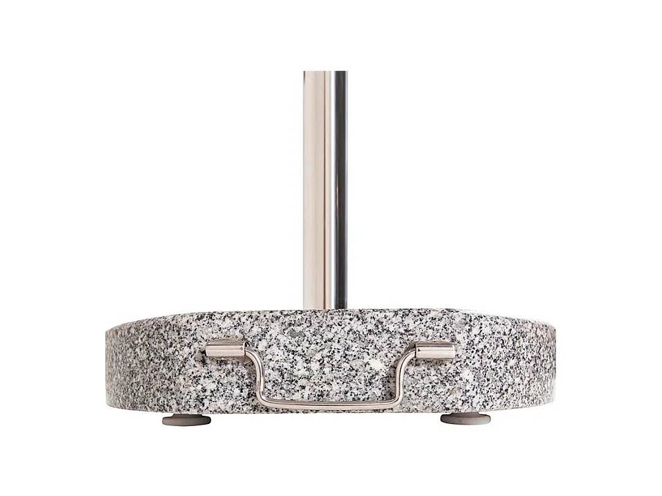 Pied de Parasol Moucheté Rond "Stathera" 50cm Gris
