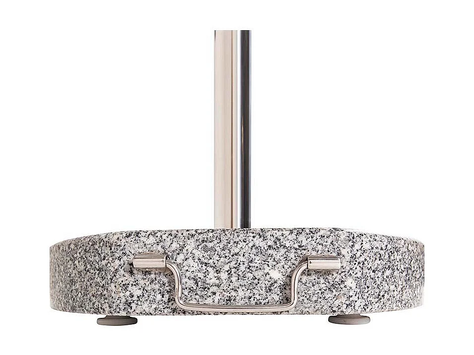 Stathera Sonnenschirm Fuß grau.