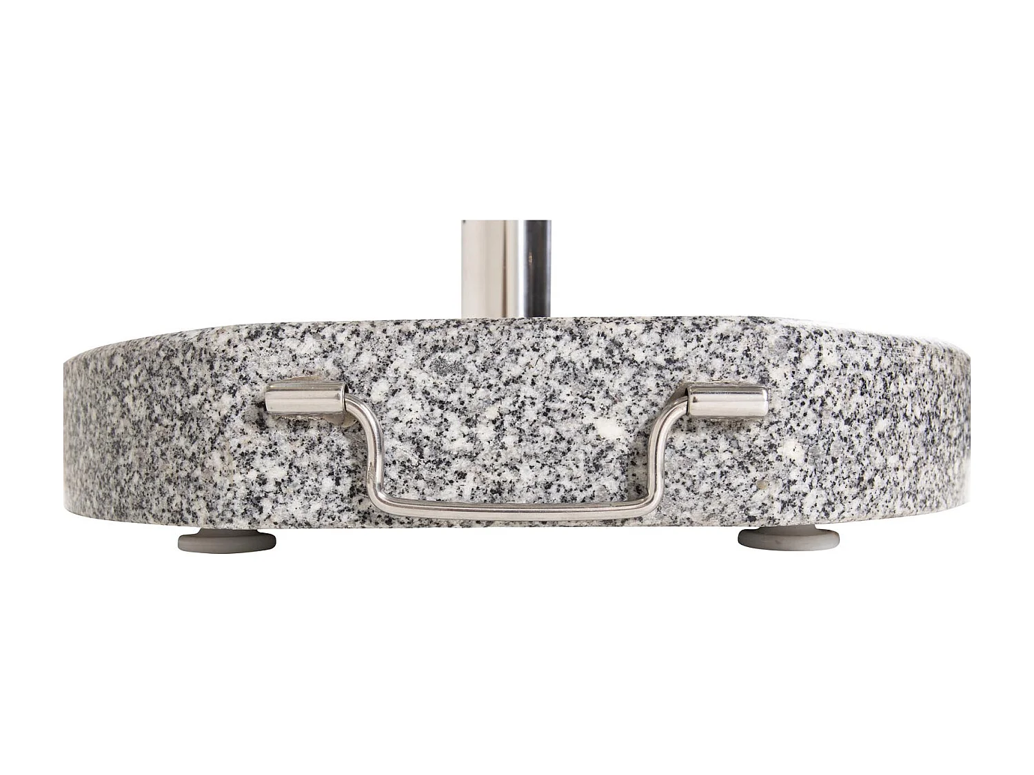 Stathera Sonnenschirm Fuß grau.