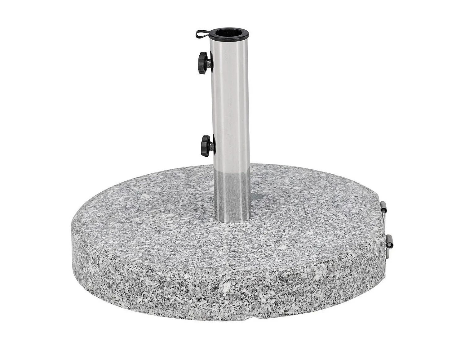 Stathera Sonnenschirm Fuß grau.