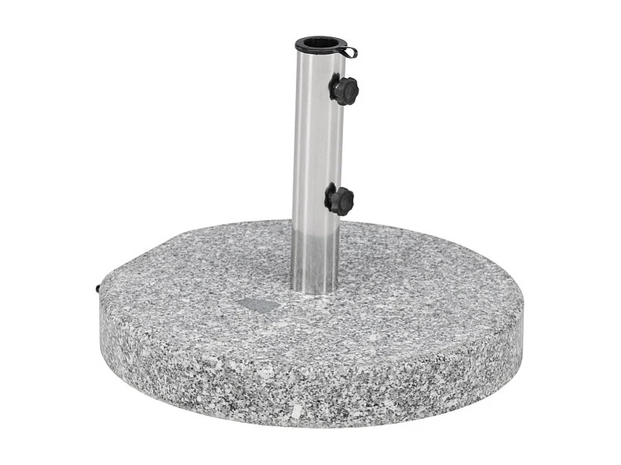 Stathera Sonnenschirm Fuß grau.