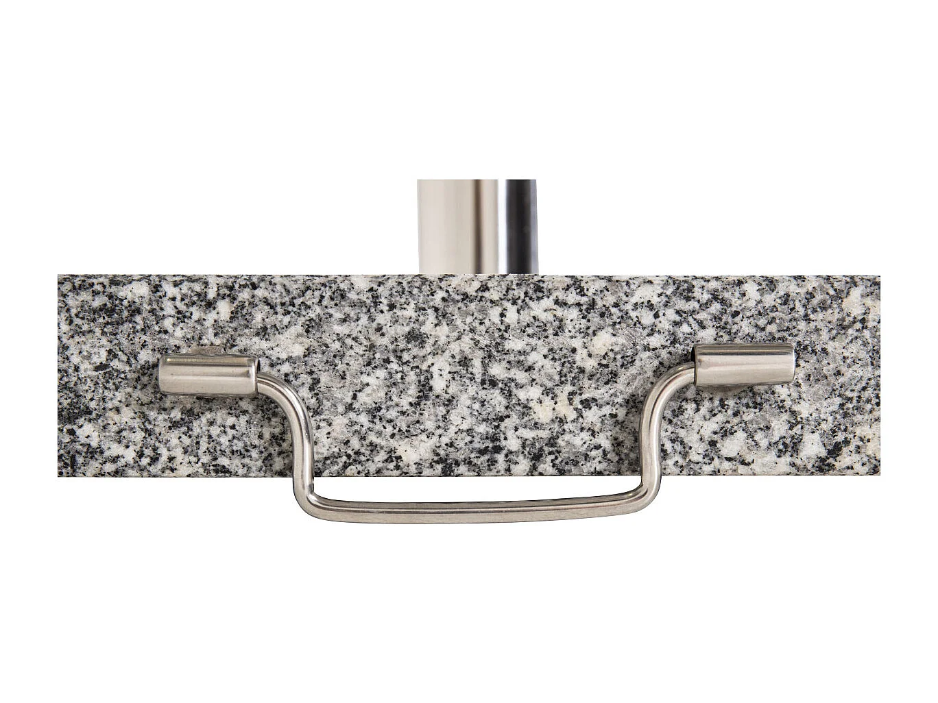 Stathera Sonnenschirm Fuß grau.