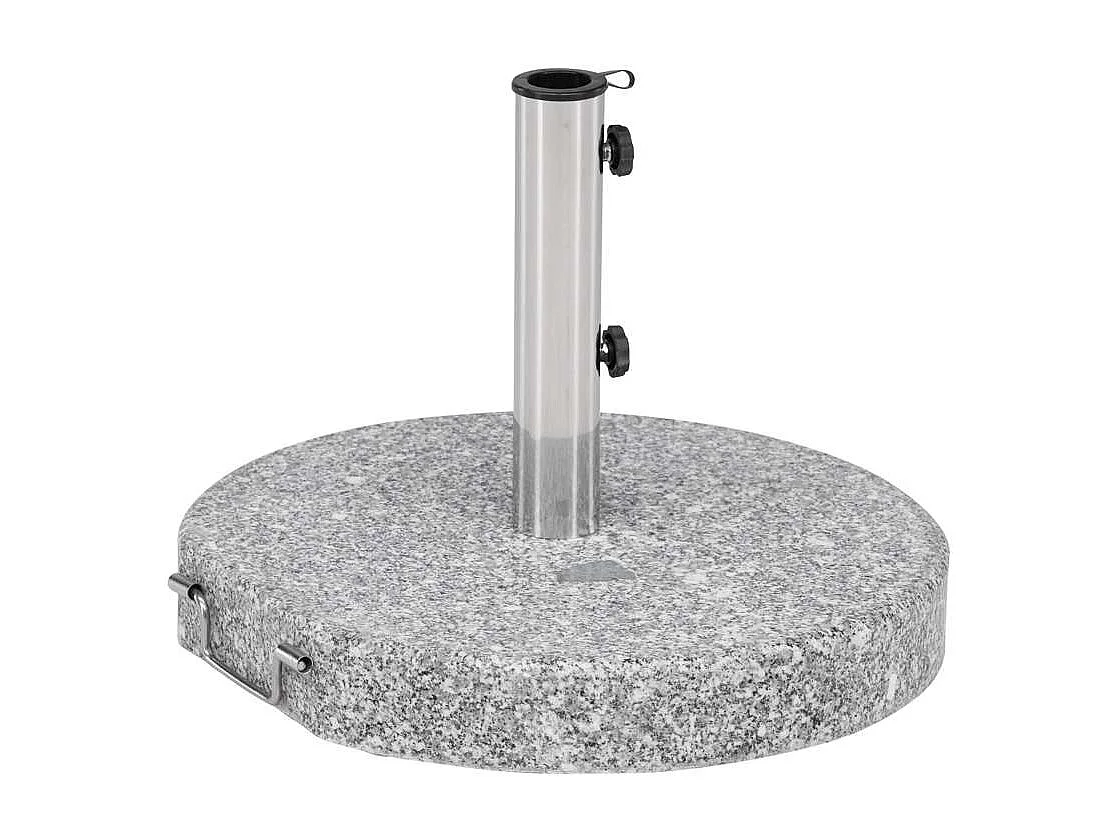 Stathera Sonnenschirm Fuß grau.