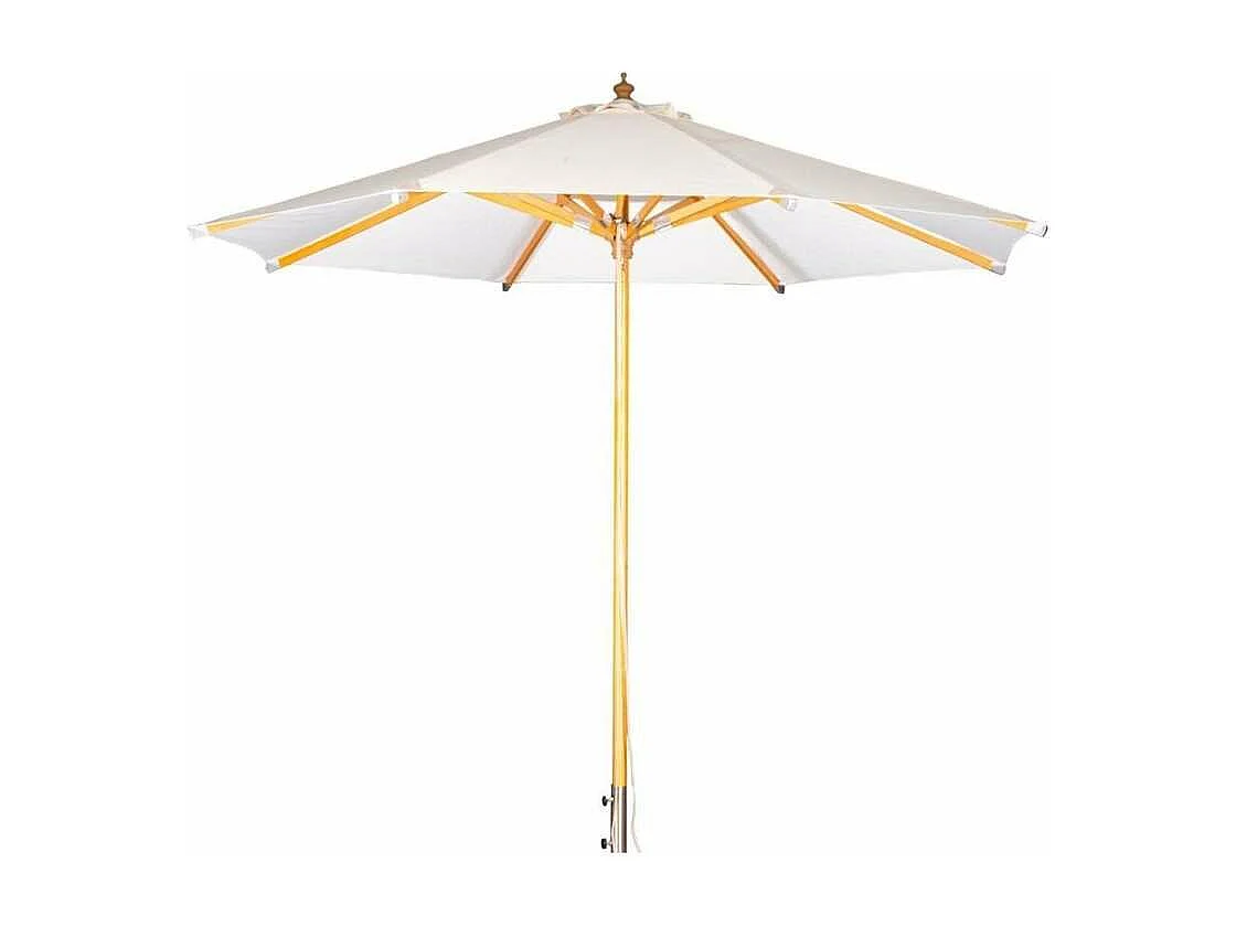 Parasol Design en Bois "Naxos" 300cm Naturel