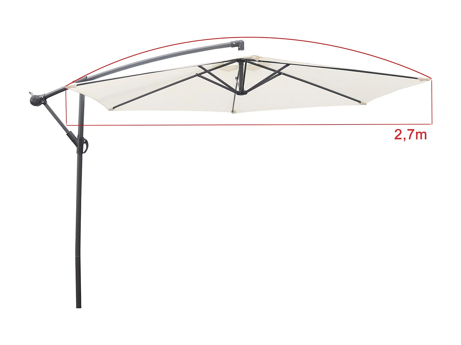 Verkeerslichtparasol Terrasparasol Paraplu
