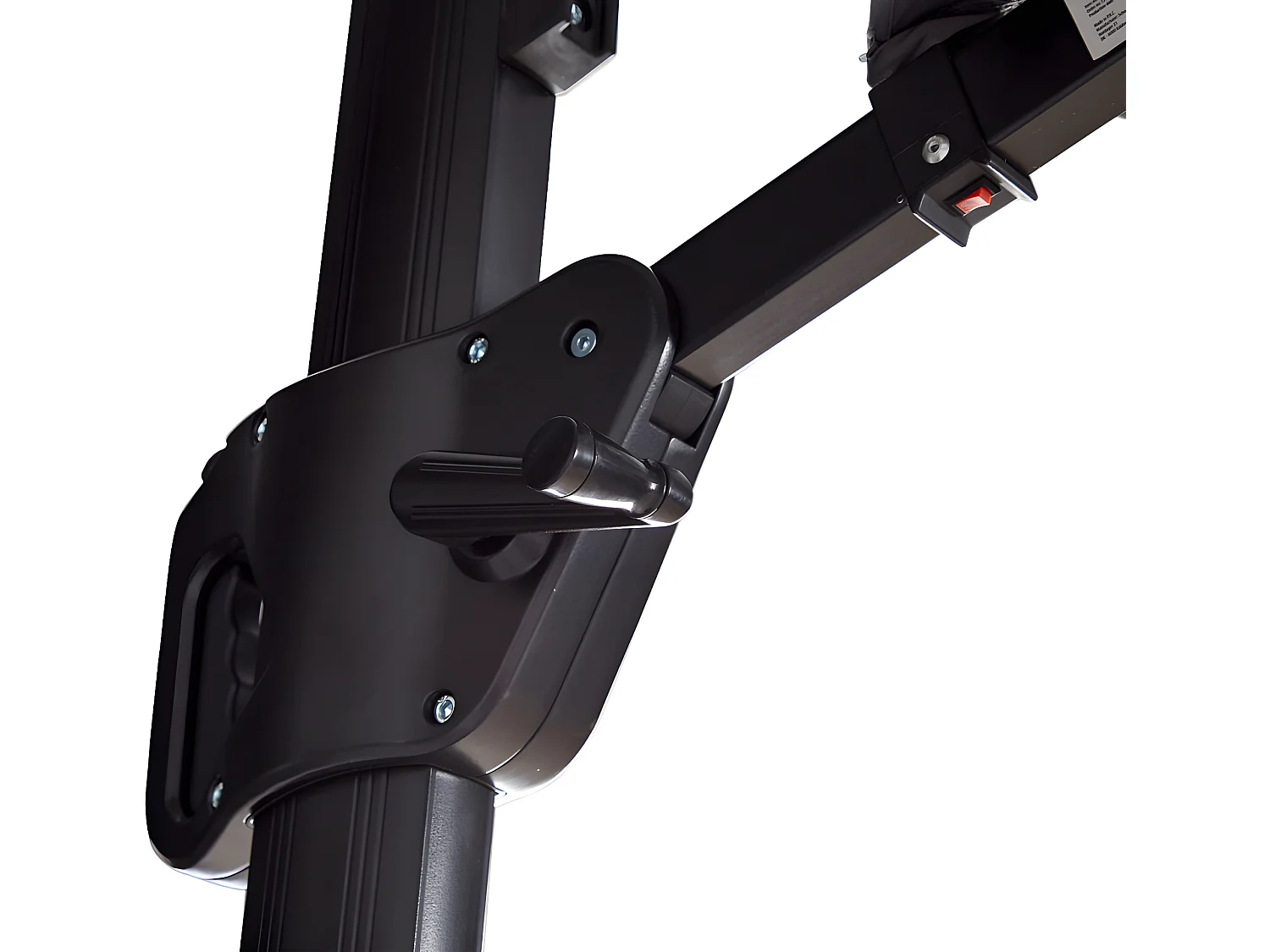 Torben zonnescherm Parasol, hangparasol Ø3.5M zwart, grijs.