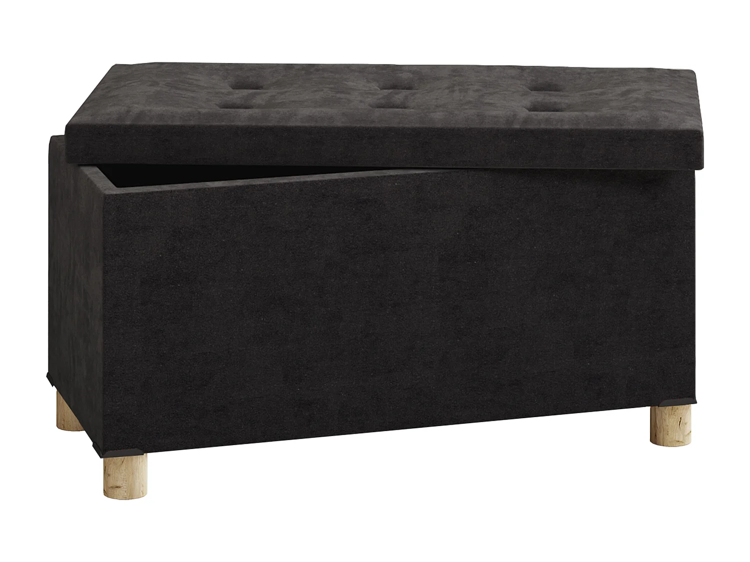 Seat Sizos Anthracite H. 40 x W. 76 x D. 38 cm