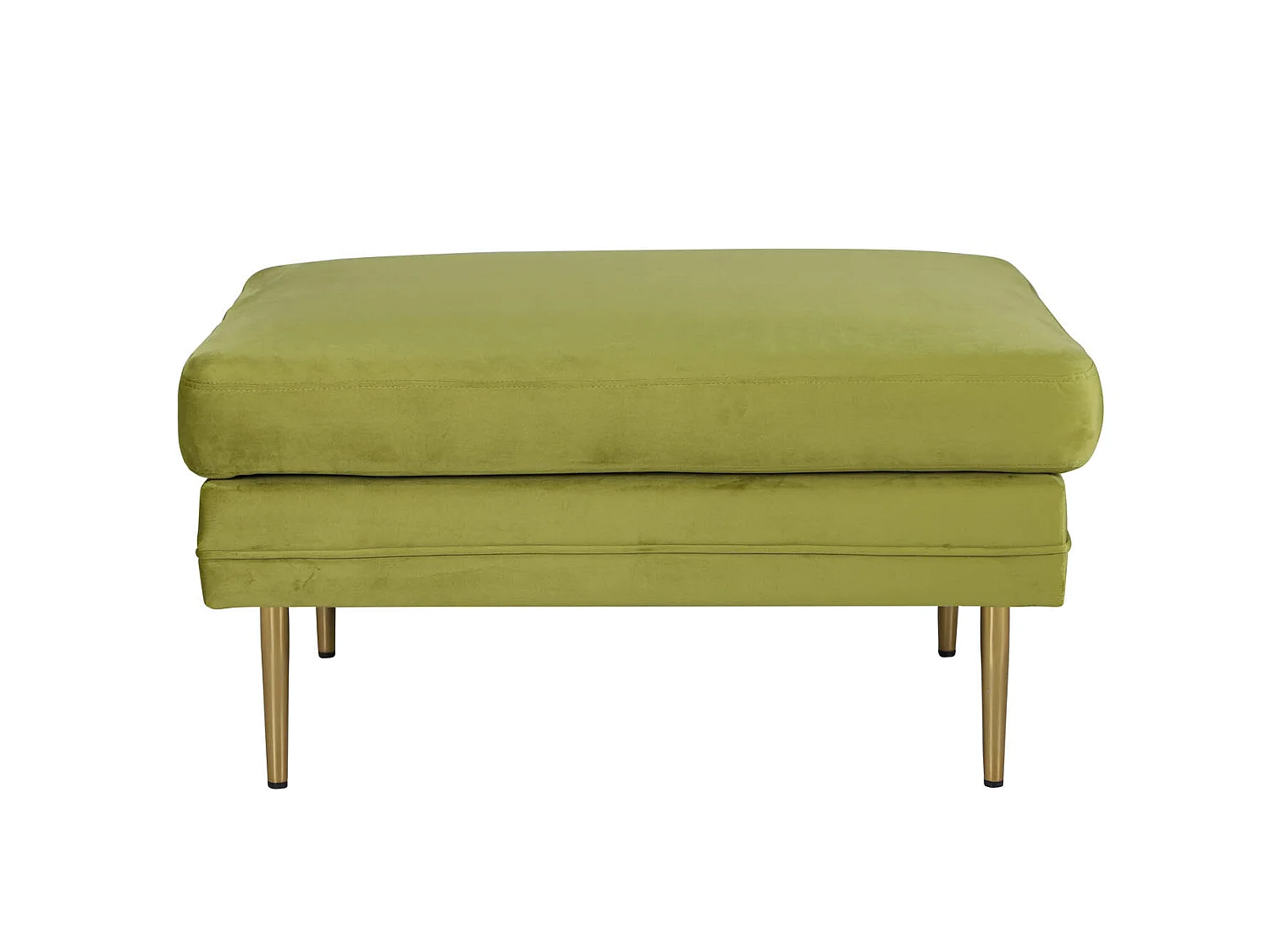 Pouf Design en Velours "Boom" 90cm Vert