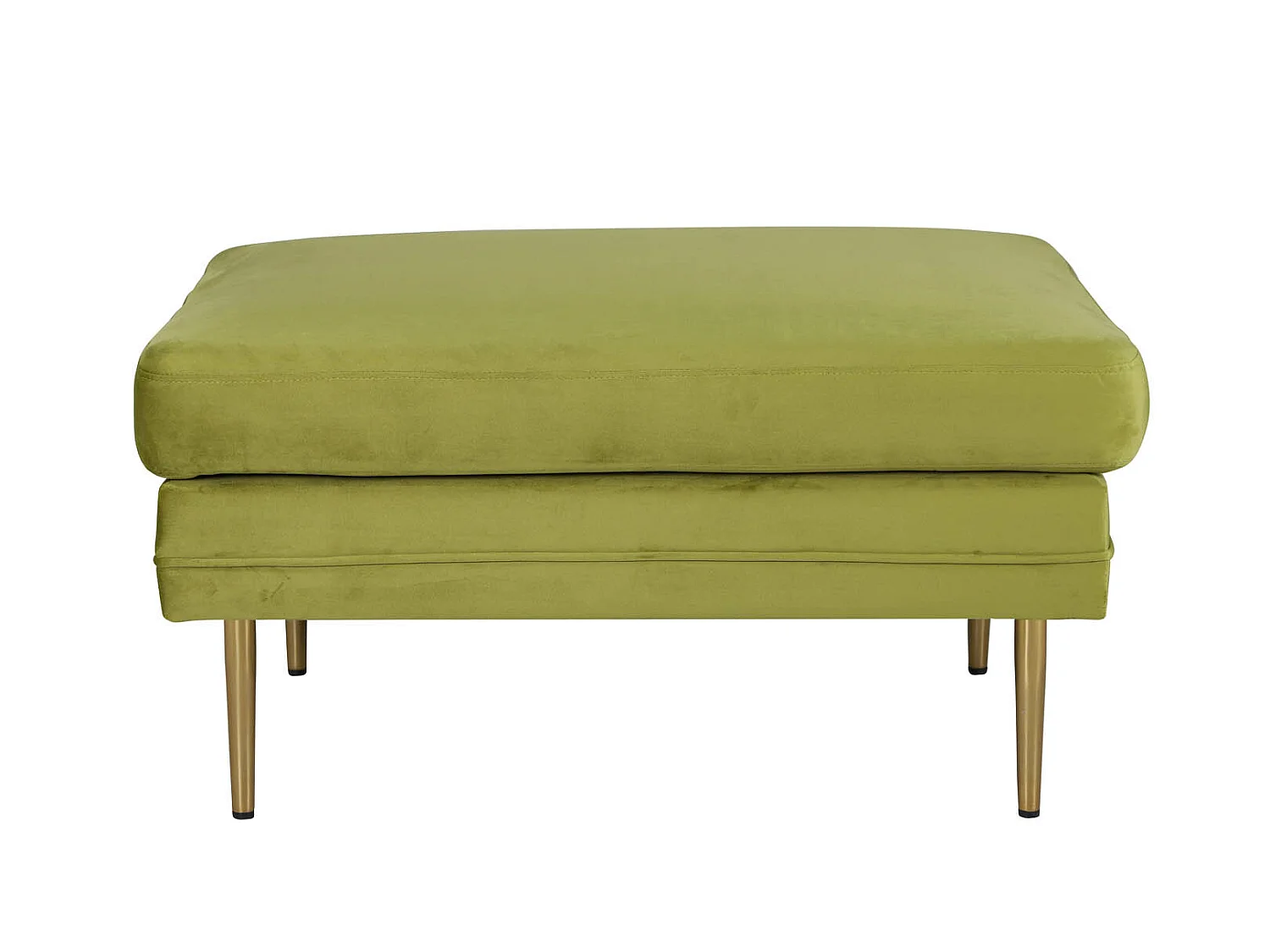 Pouf Design en Velours "Boom" 90cm Vert