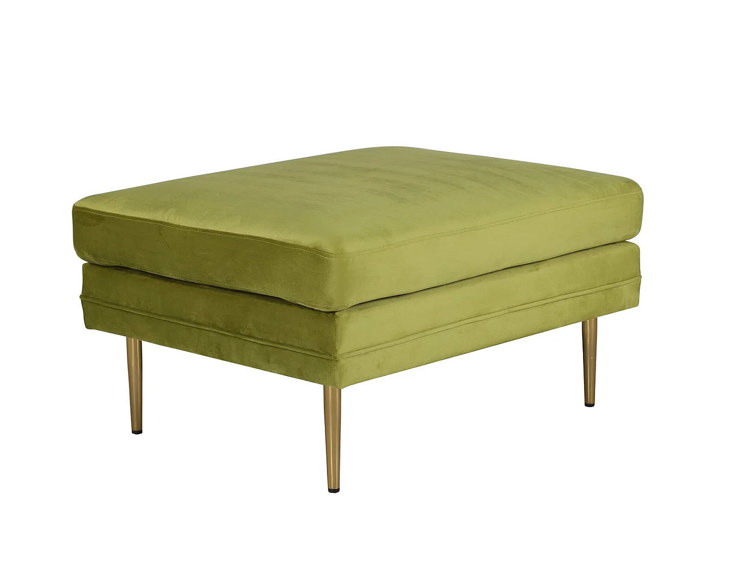 Pouf Design en Velours "Boom" 90cm Vert