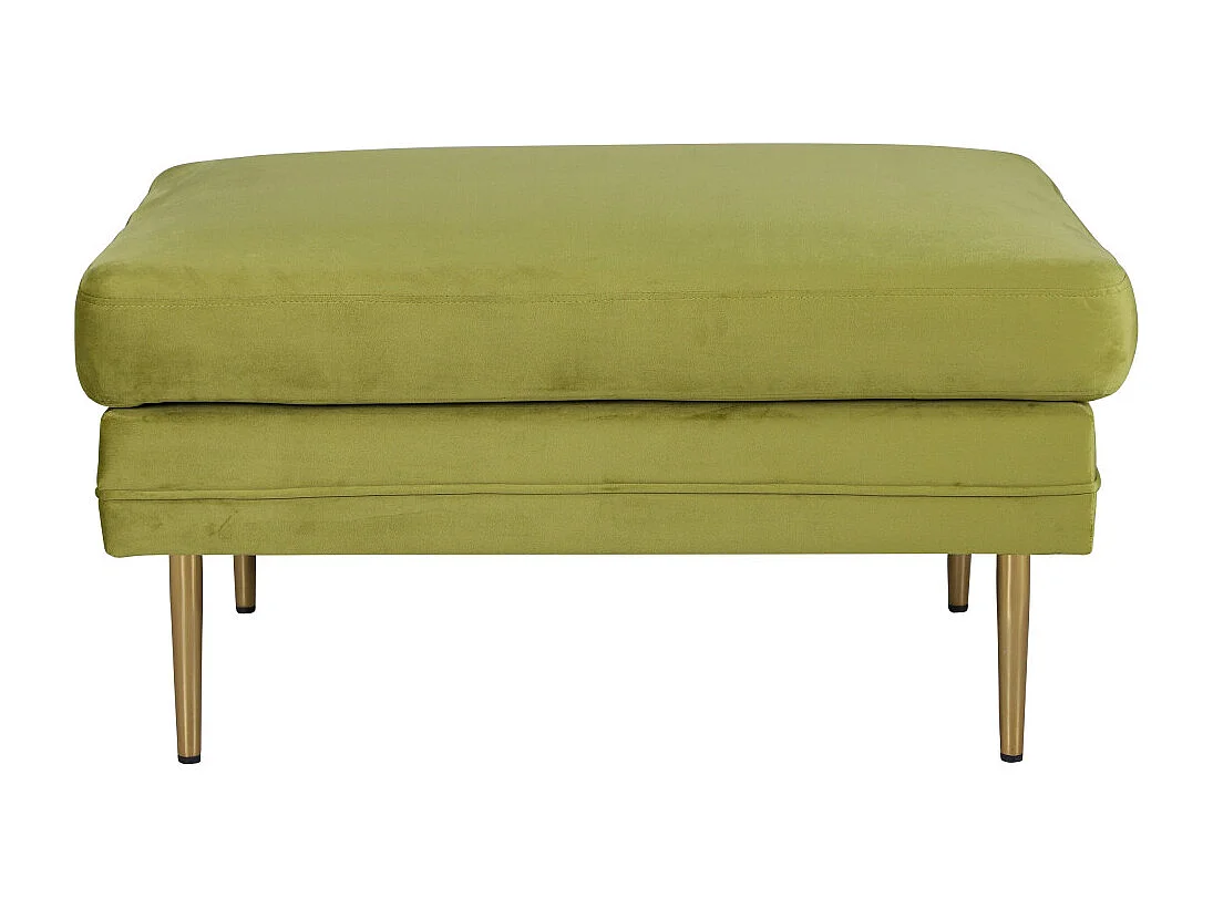 Pouf Design en Velours "Boom" 90cm Vert