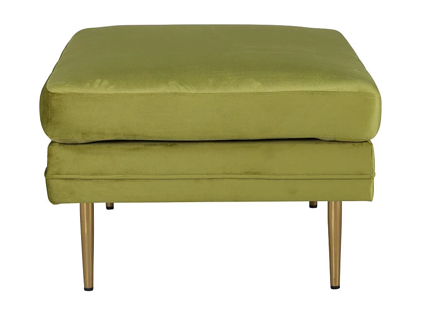 Pouf Design en Velours "Boom" 90cm Vert