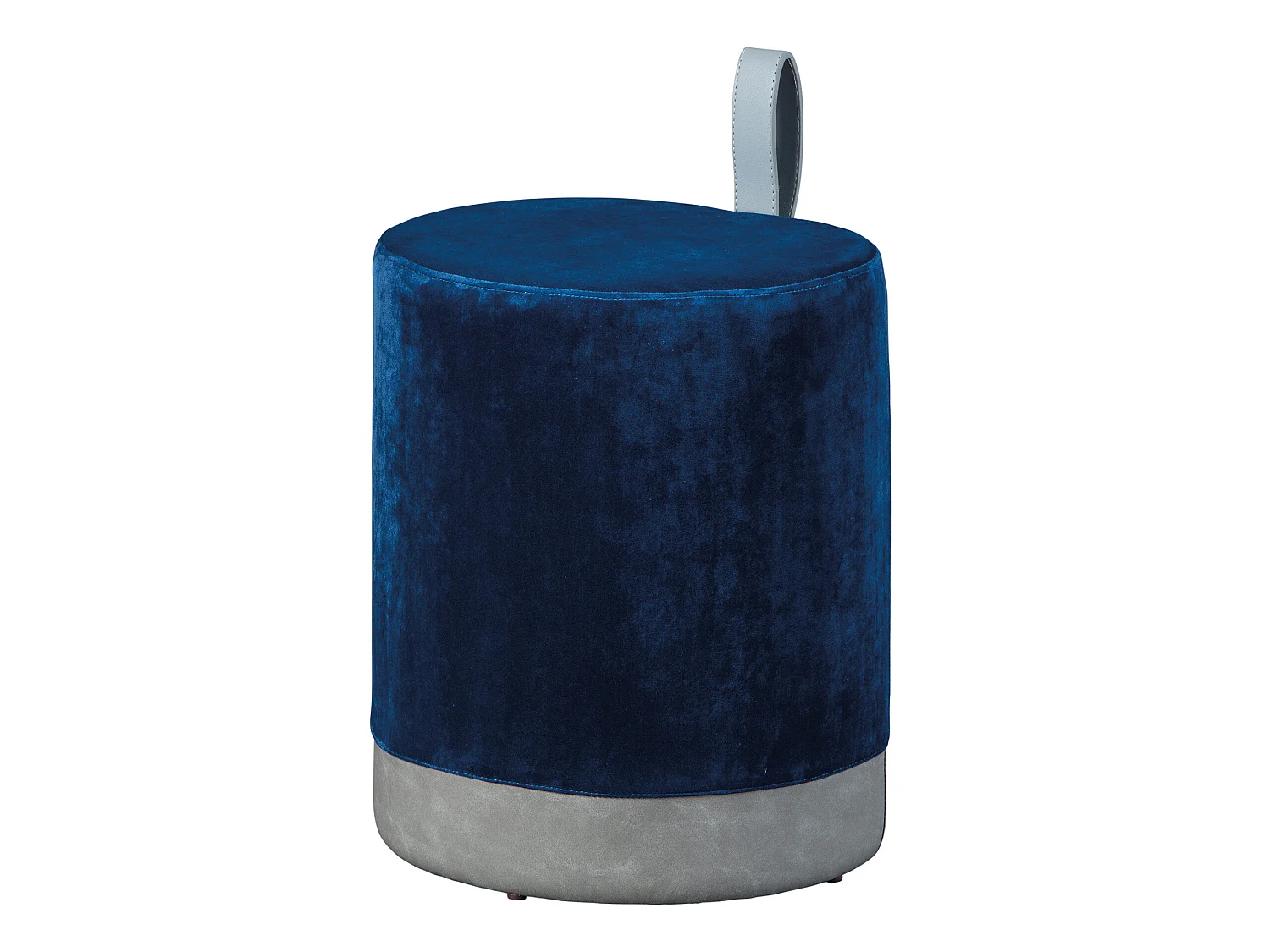 Osana Repose-pieds/Tabouret, bleu et gris.