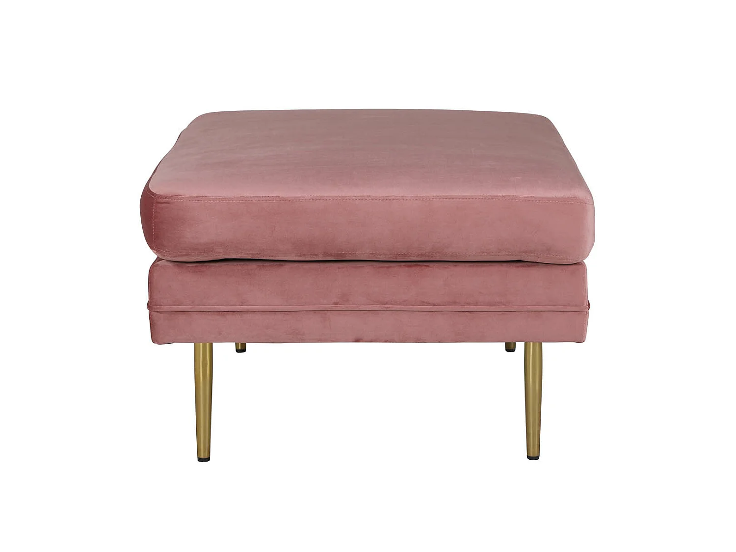 Pouf Design en Velours "Boom" 90cm Rose