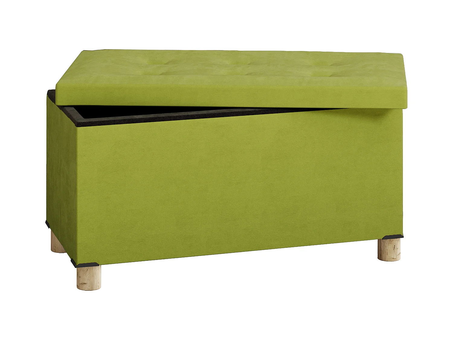 Seat Sizos Green H. 40 x W. 76 x D. 38 cm