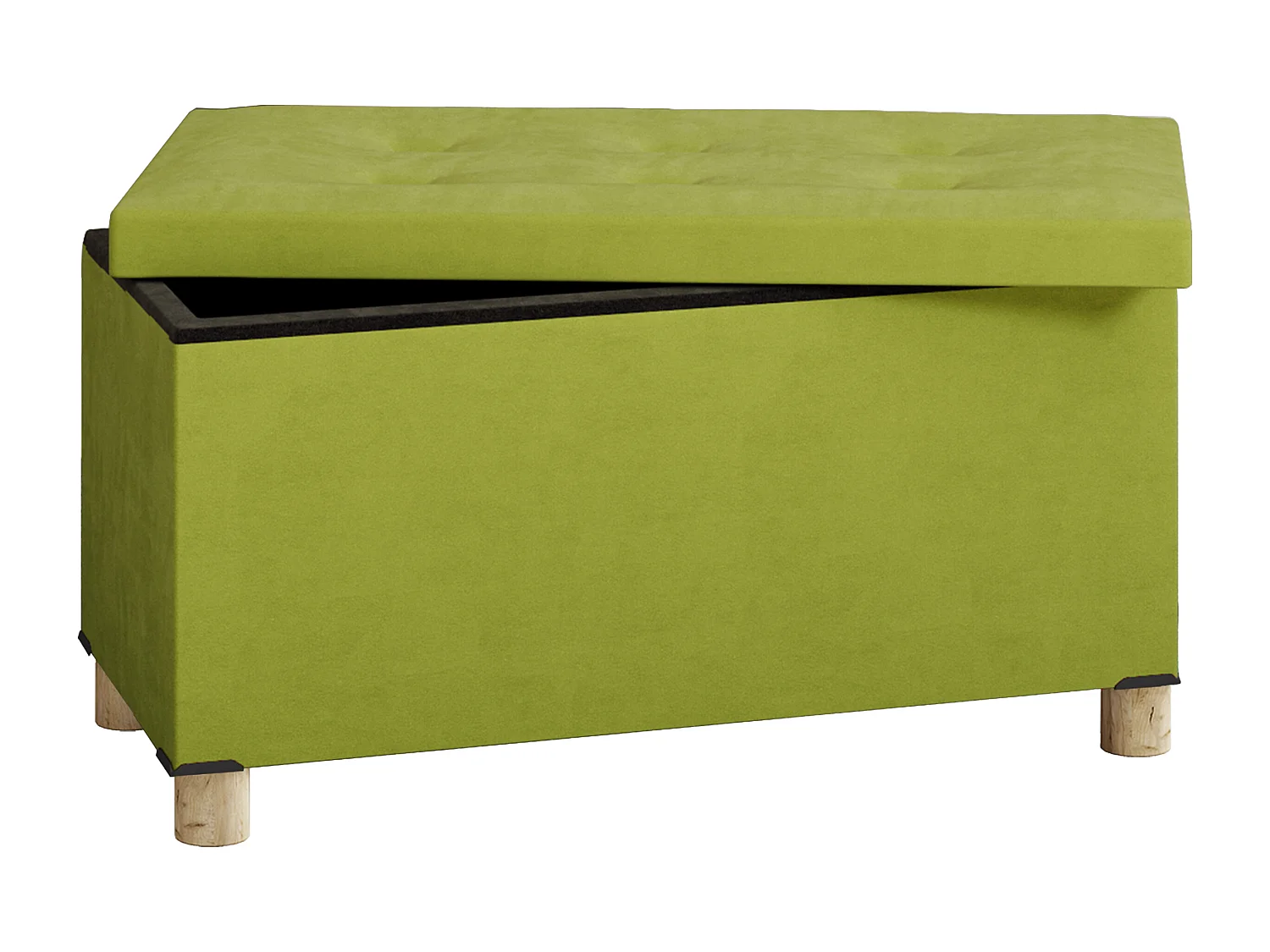 Assento Sizos Verde A. 40 x L. 76 x P. 38 cm